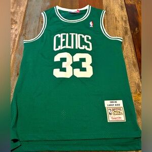 Larry Bird Mitchell & Ness Celtics Jersey
